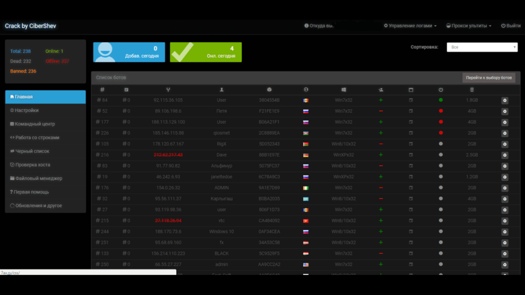 darksky ddos loader bot