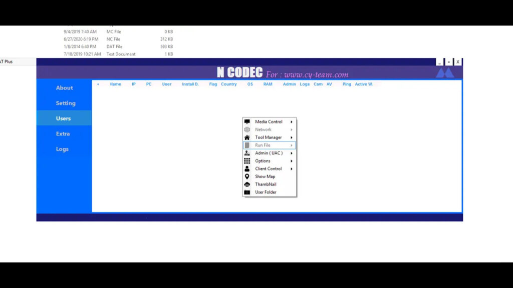 n codec rat