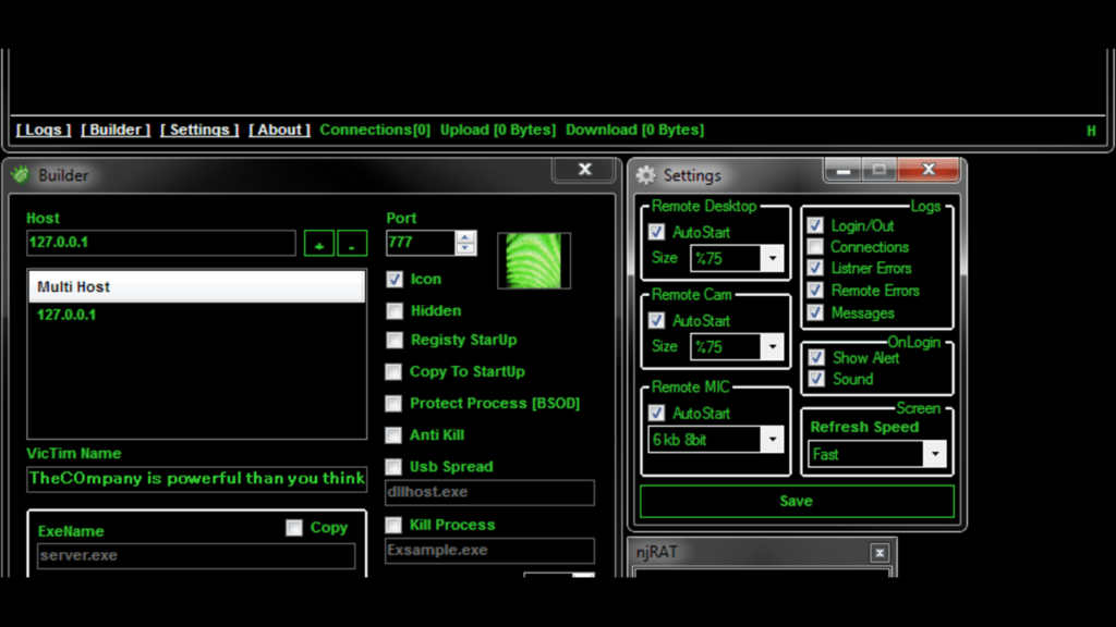 nj rat v0.7d error404 working
