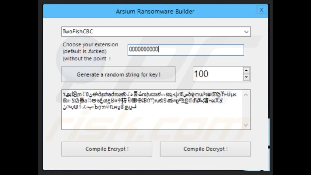 arsium ransomware builder crack