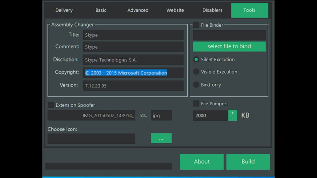 autolog keylogger builder