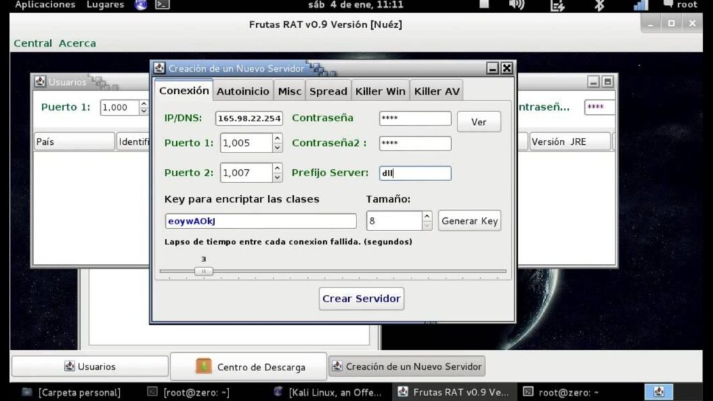 frutas rat working