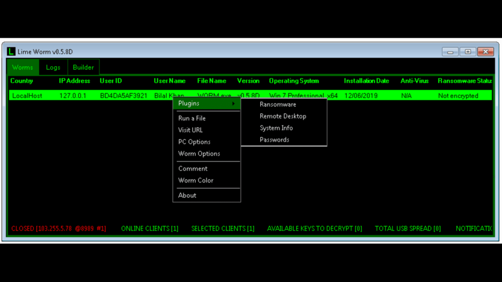 lime rat 0.5.8d