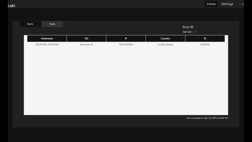 loki bot 2.0 working
