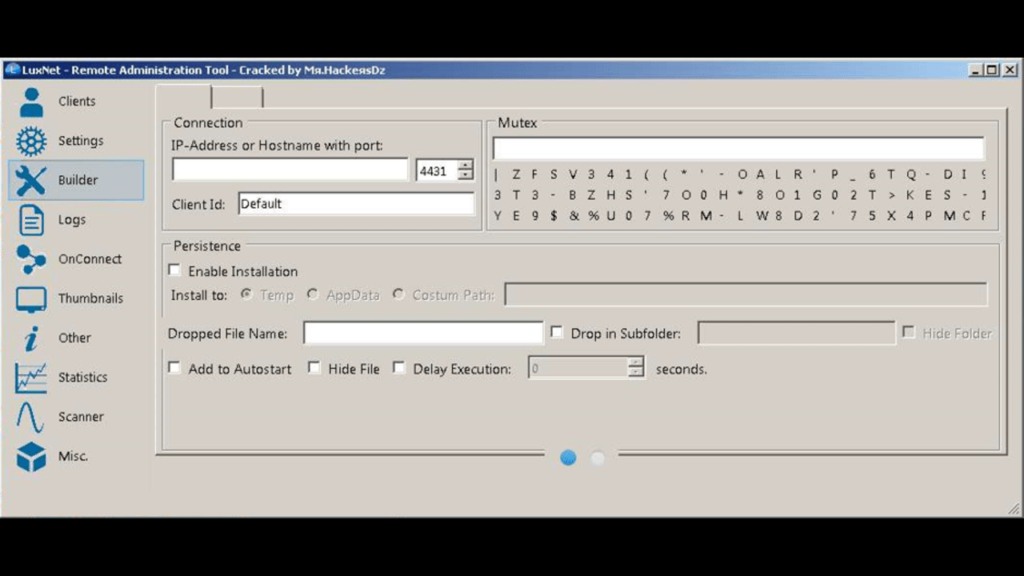 luxnet rat crack
