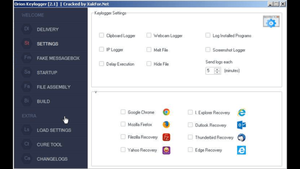 orion keylogger 