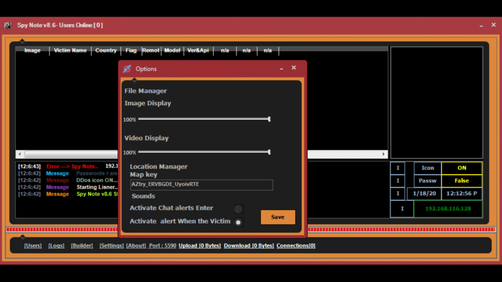 spynote rat v8.6