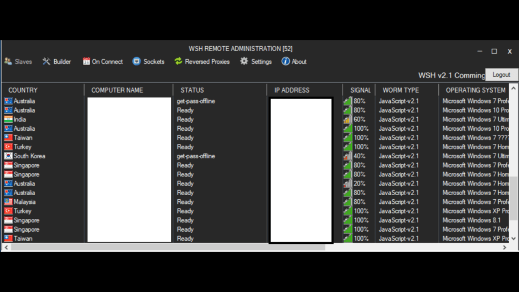 window script host rat