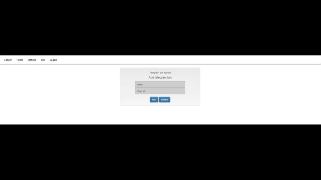 apolon loader telegram web panel
