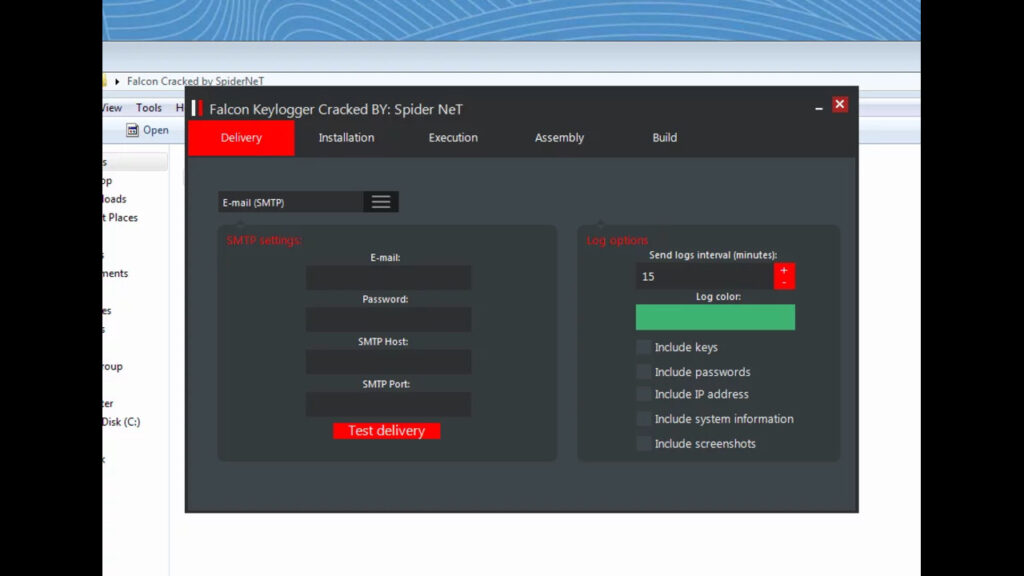 falcon keylogger