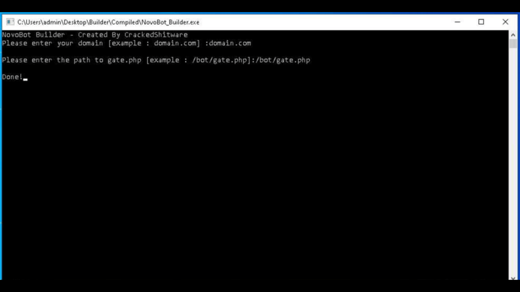 novobot http botnet builder