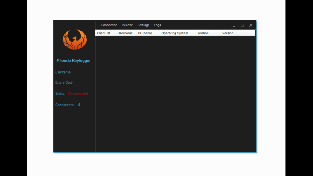 phoenix keylogger