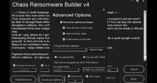 chaos ransomware builder v4