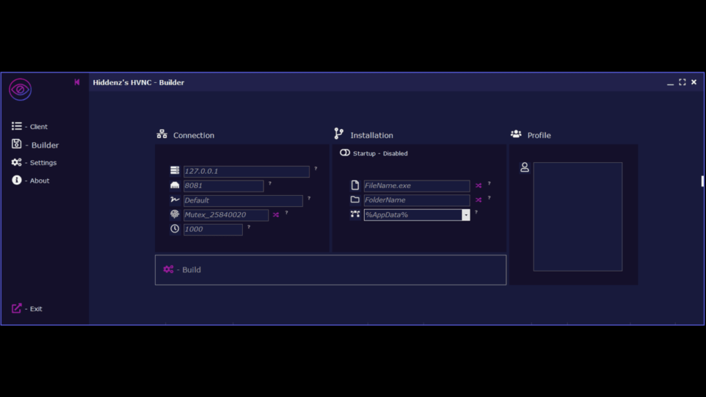 hiddenz's hvnc tools builder