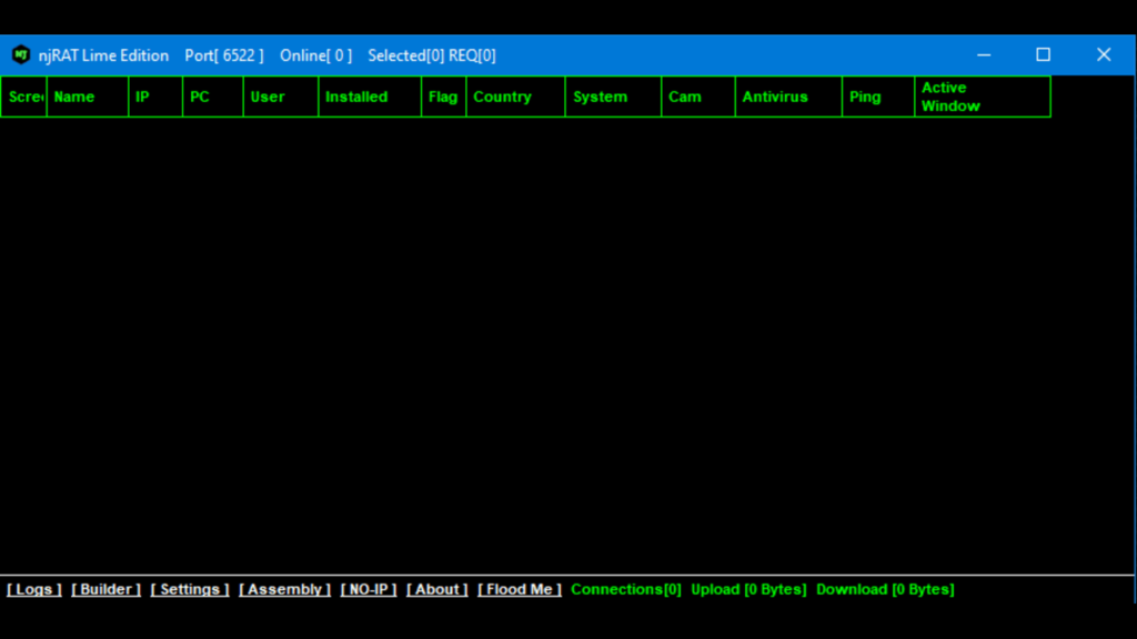nj rat v0.8.0 lime edition