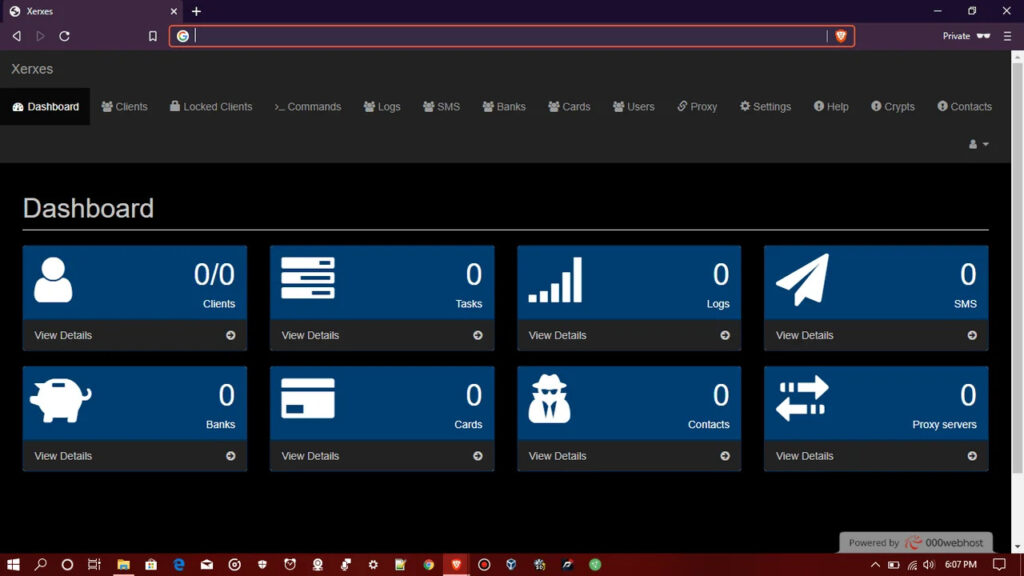 xerxes android banking botnet