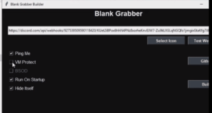 blank grabber builder