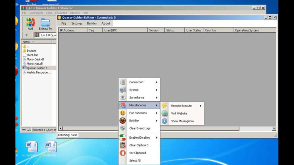quasar rat golden edition v1.4.1.0