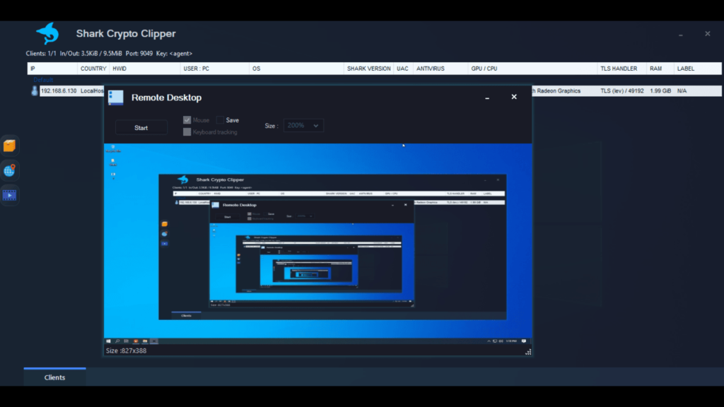 shark crypto clipper working